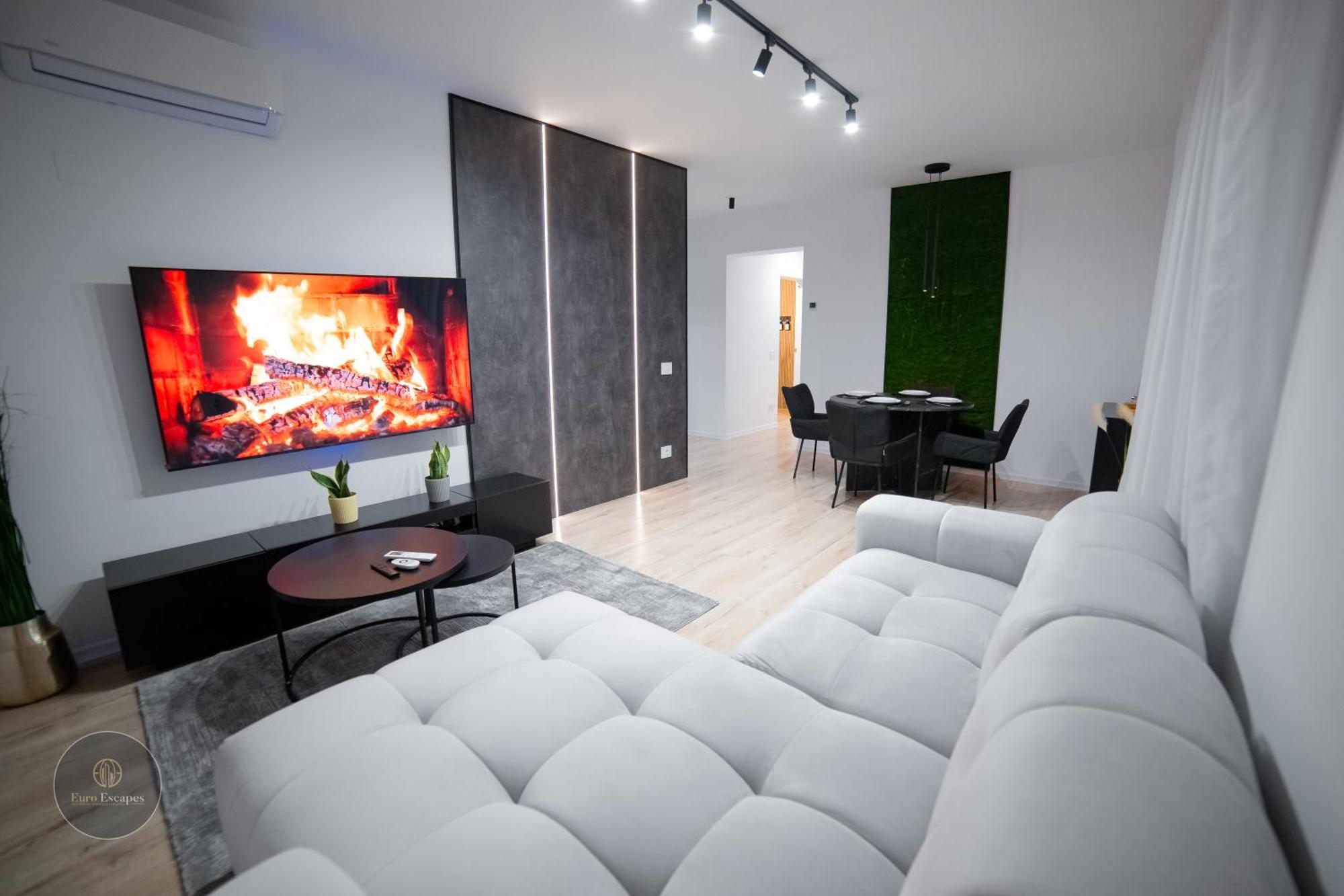 Apartament Luxury 2bedrooms 2 Bath Sleeps 4 Near Promenada Mall With Wifi Bucureşti